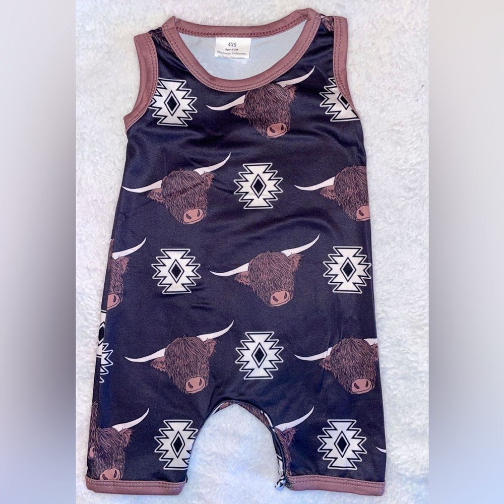 Cowhead Romper